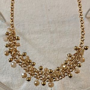 * New Necklace gold n opal